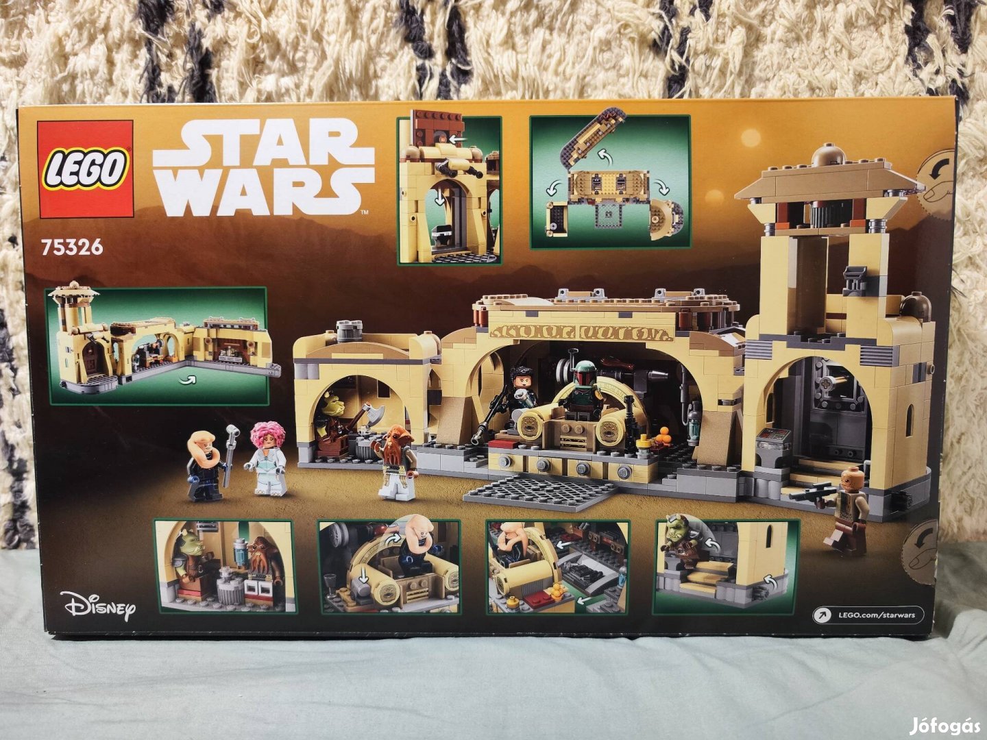 LEGO Star Wars 75326 Boba Fett trónterme