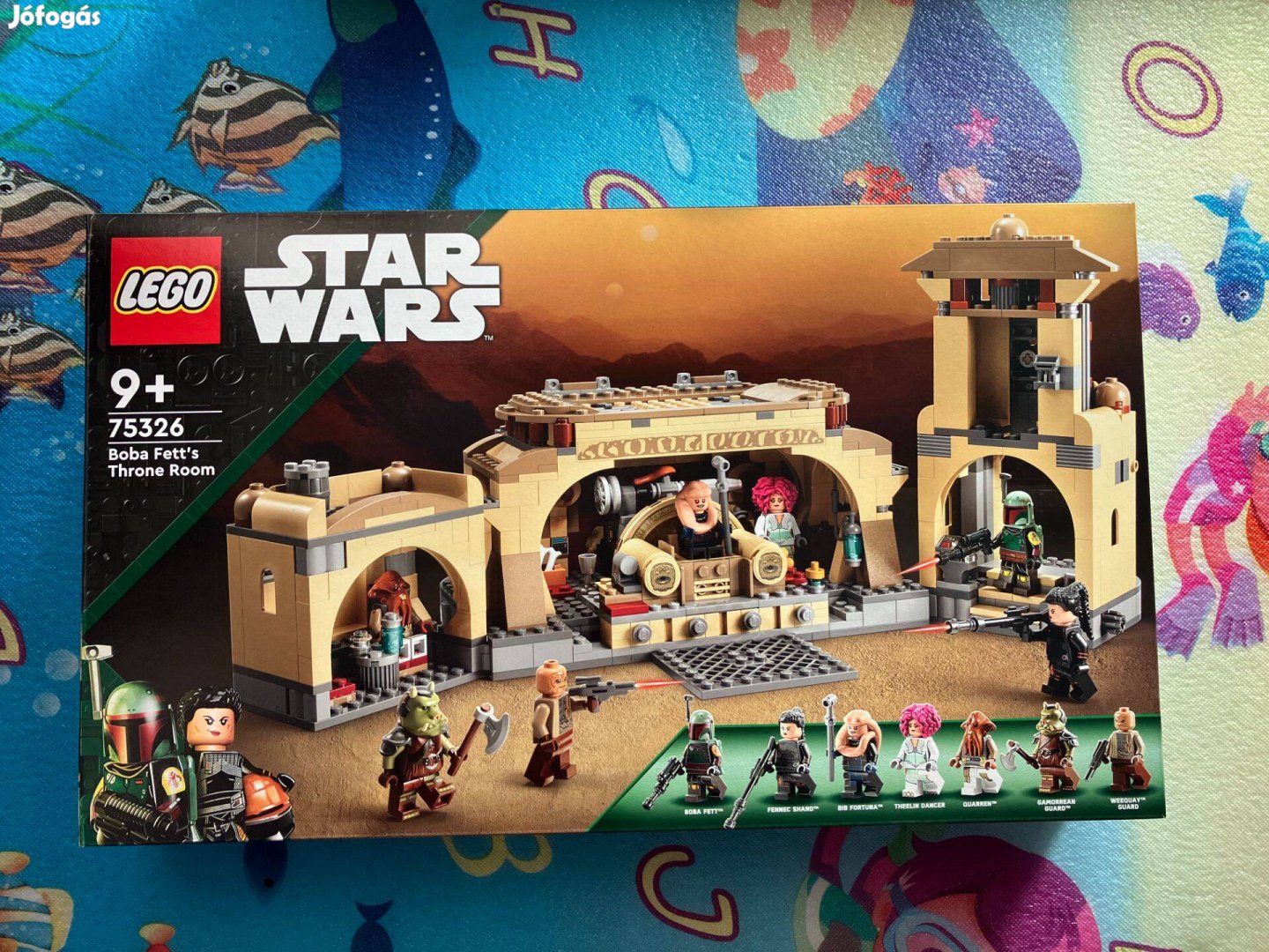 LEGO Star Wars 75326 - Boba Fett trónterme (új, bontatlan)