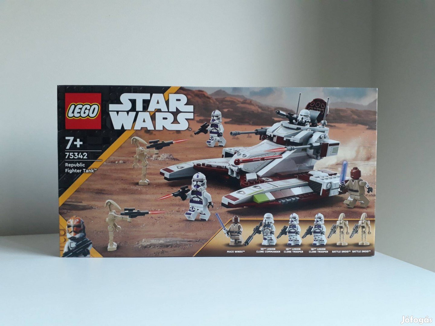 LEGO Star Wars 75342 Köztársasági Fighter Tank Bontatlan Új