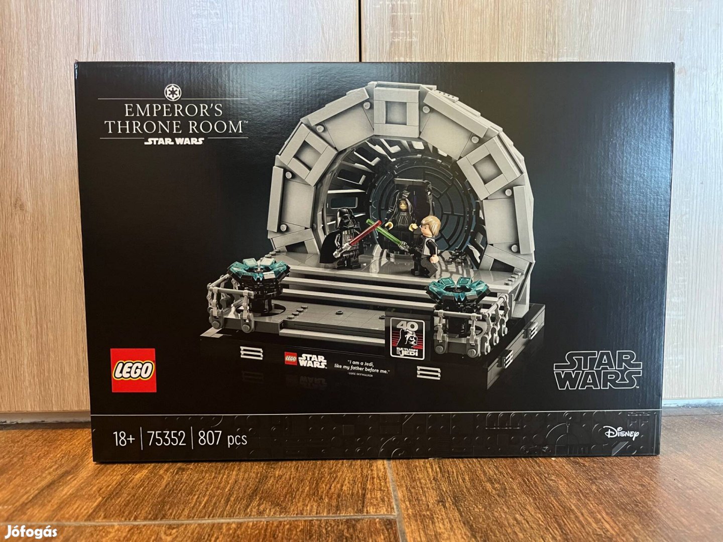 LEGO Star Wars 75352 Császári trónterem dioráma Új, bontatlan