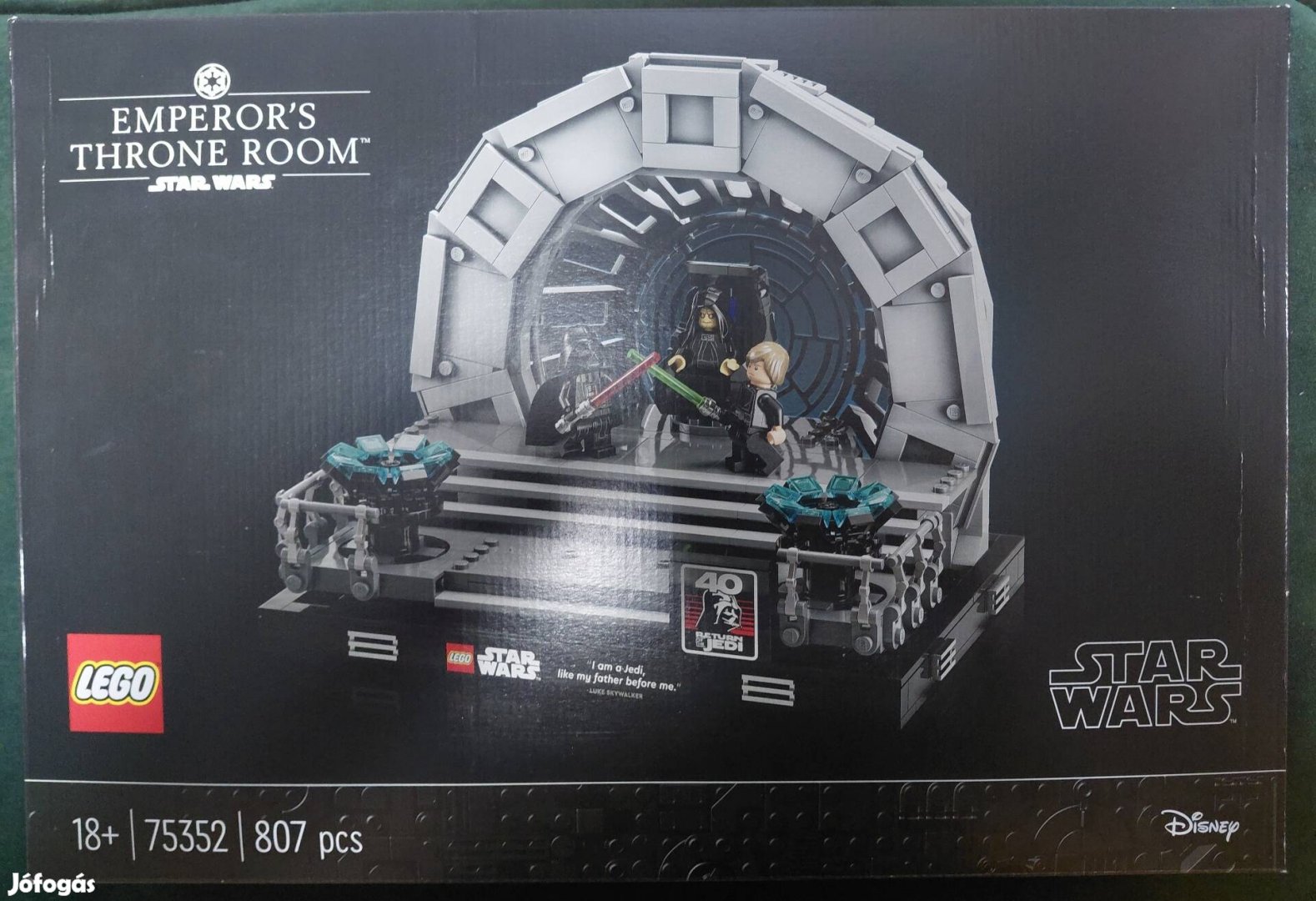 LEGO Star Wars 75352 - Császári trónterem dioráma