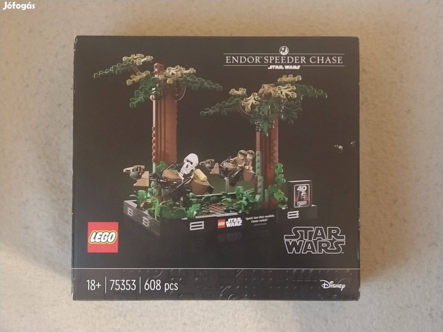 LEGO Star Wars 75353 Endor sikló üldözés dioráma