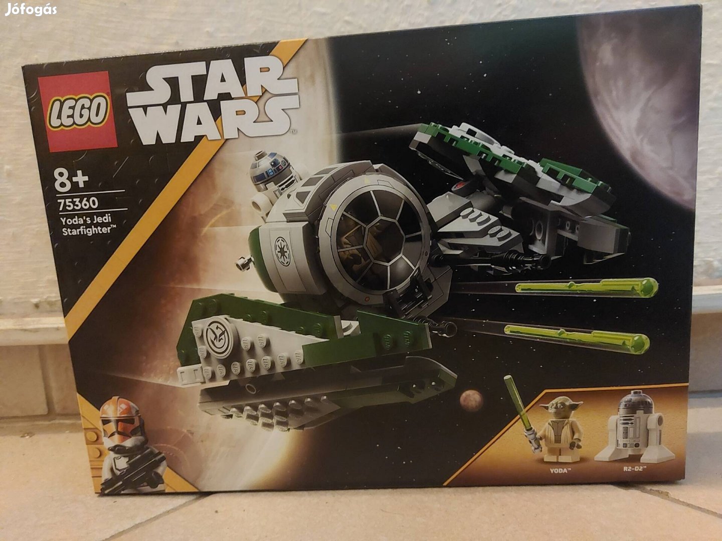 LEGO Star Wars 75360 - Yoda Jedi Starfighter-e