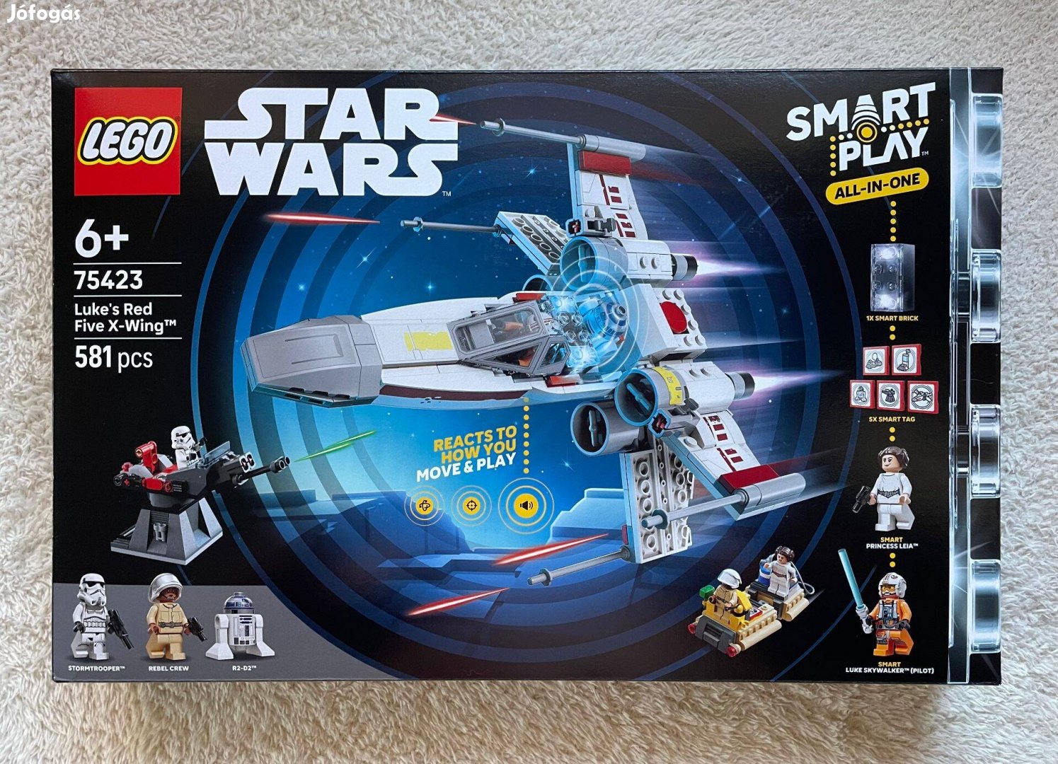 LEGO Star Wars 75423 - Lukes Red Five X-Wing SMART Play