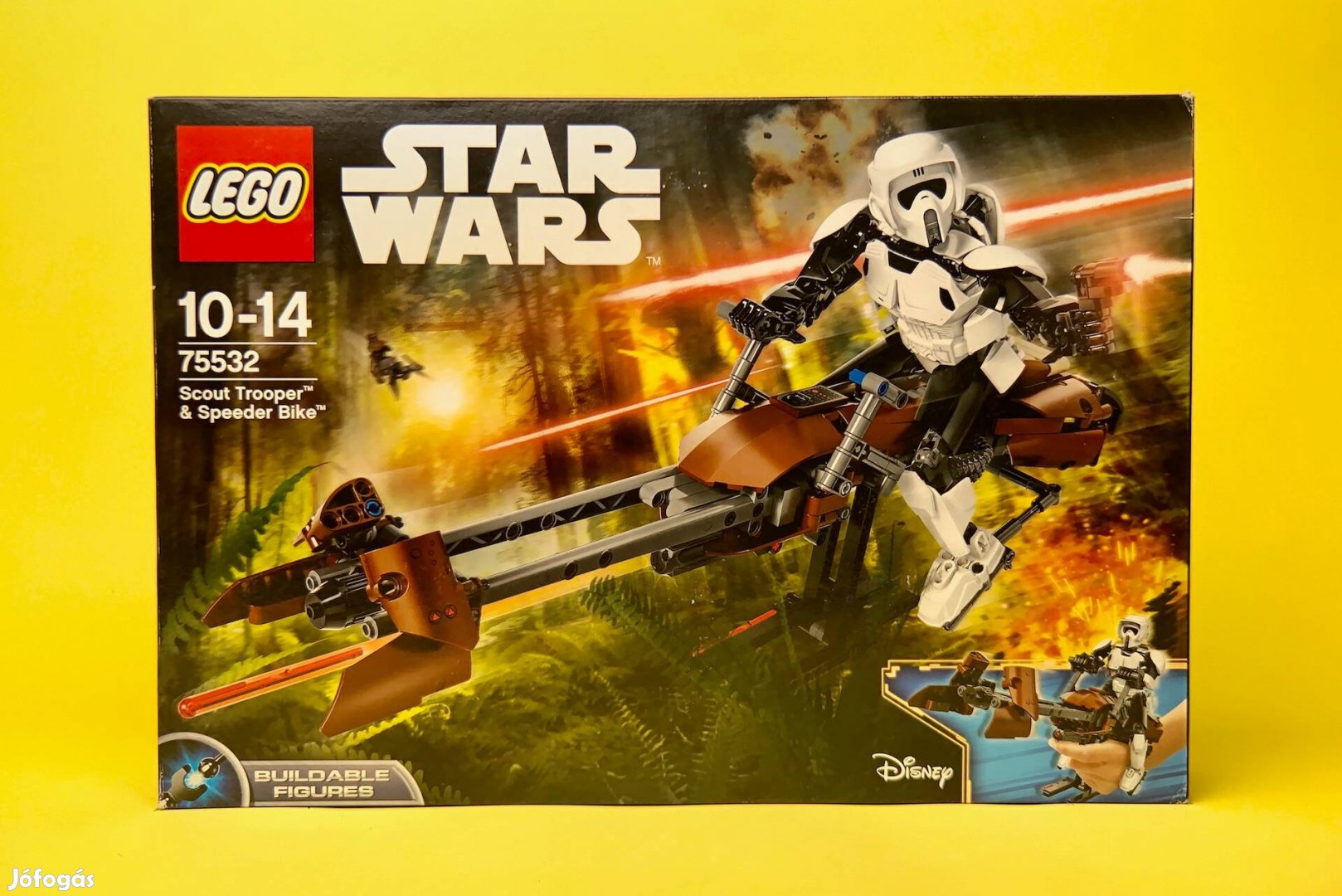 LEGO Star Wars 75532 Felderítő rohamosztagos és s. bike, Uj, Bontatlan