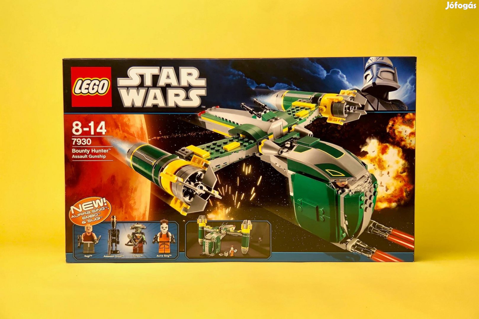 LEGO Star Wars 7930 Fejvadász Rohamhajó, Uj, Bontatlan