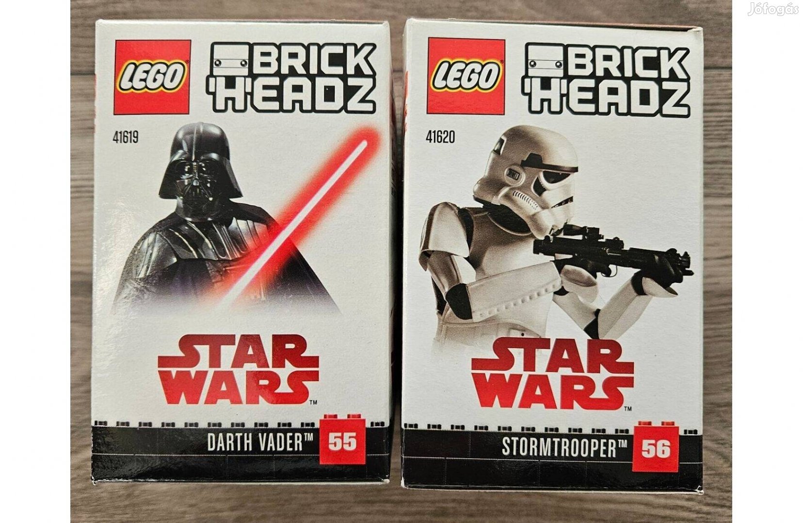 LEGO Star Wars Brickheadz Darthvader Stormtrooper 41619 41620 új eladó