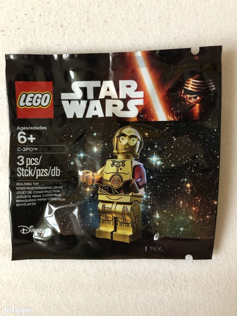 LEGO Star Wars C3PO arany figura