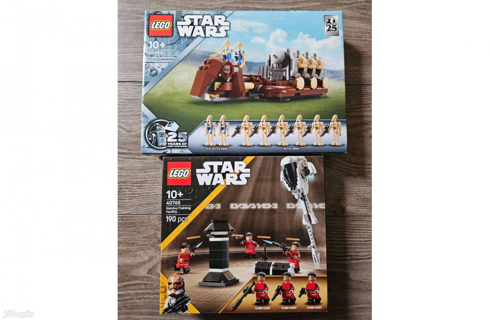 LEGO Star Wars Csapatszállító 40686 Kiképzőközpont Kamino 40765 új!