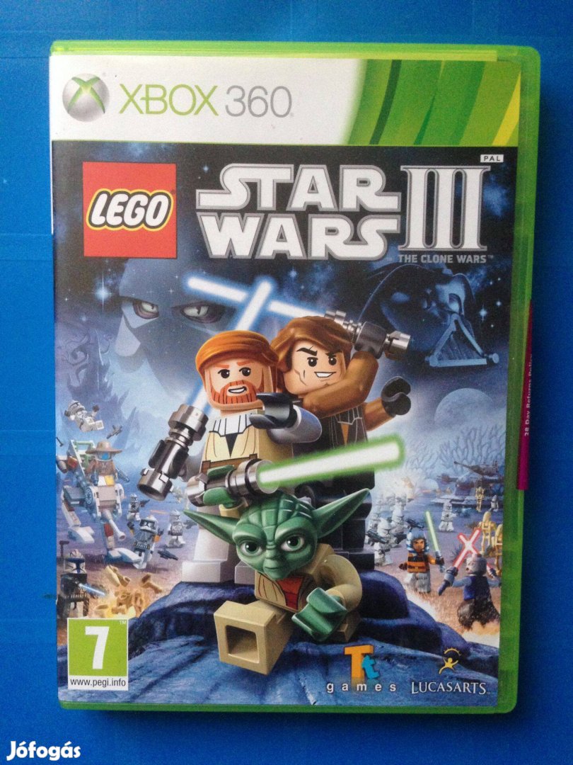 LEGO Star Wars III Clone Wars "xbox360-one-series játék eladó-csere