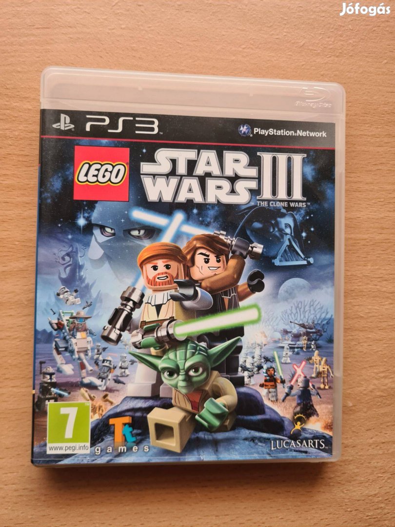 LEGO Star Wars III. The Clone Wars Playstation 3 PS3 jó