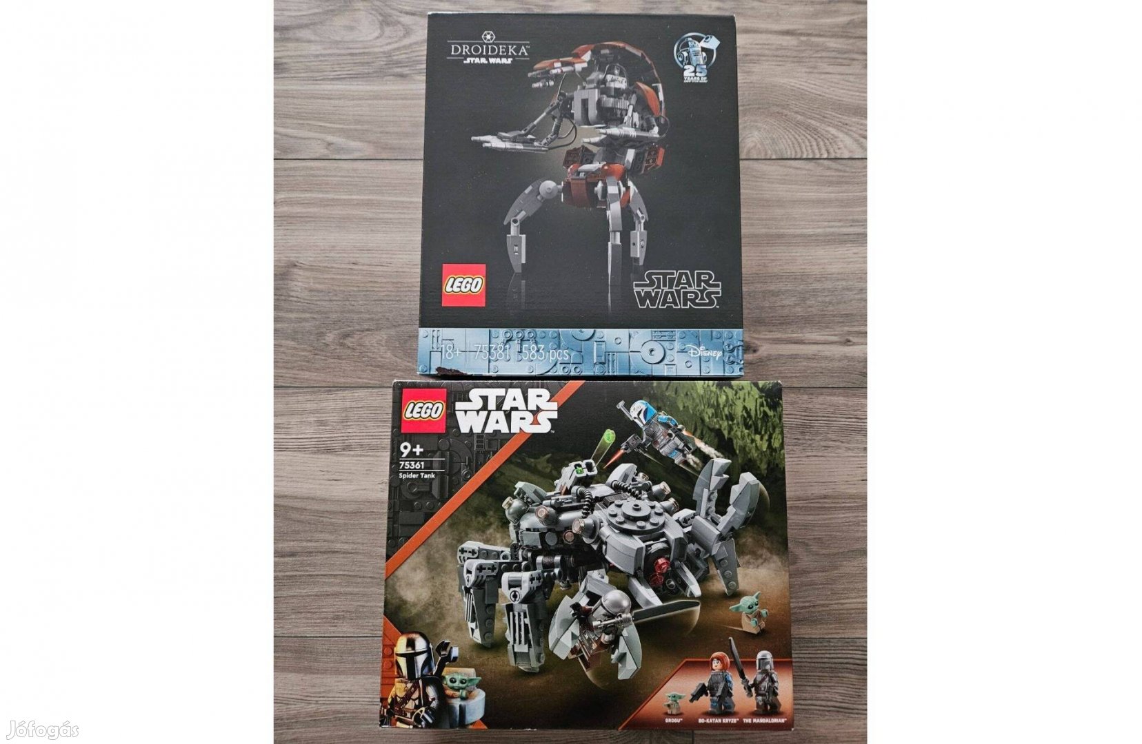 LEGO Star Wars Pókdroid 75361 és Droideka 75381 bontatlan együtt eladó