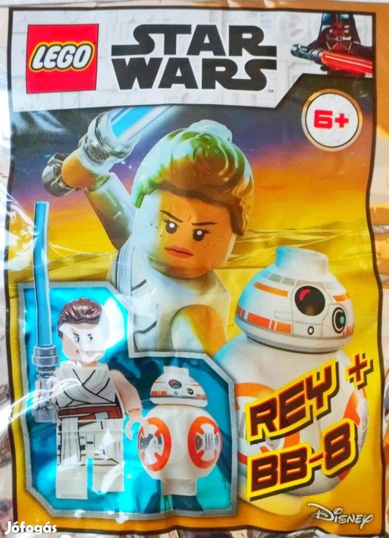 LEGO Star Wars Rey + BB8 Mini Figura