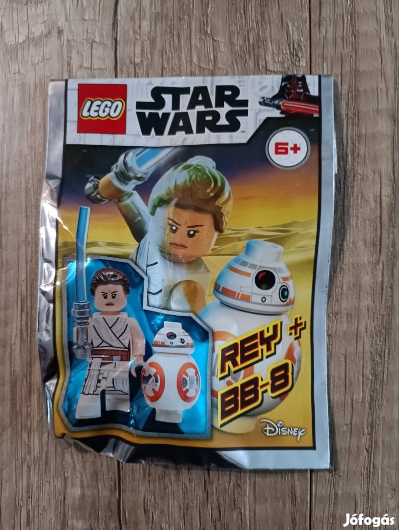 LEGO Star Wars Rey & BB8 polybag figura 