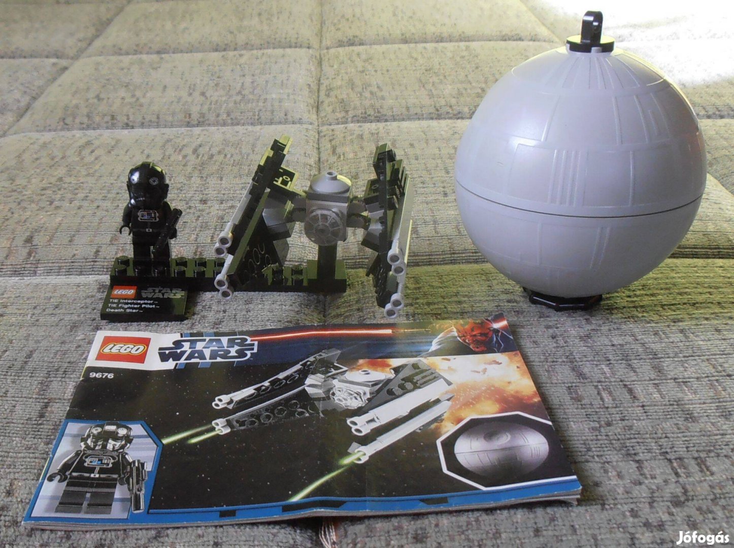 LEGO Star Wars TIE Interceptor és a Death Star bolygó 9676