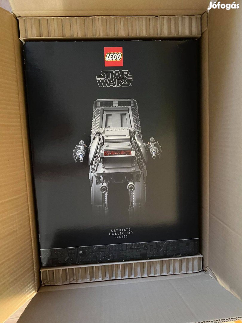 LEGO Star Wars UCS 75313 AT-AT új barna kartondobozában