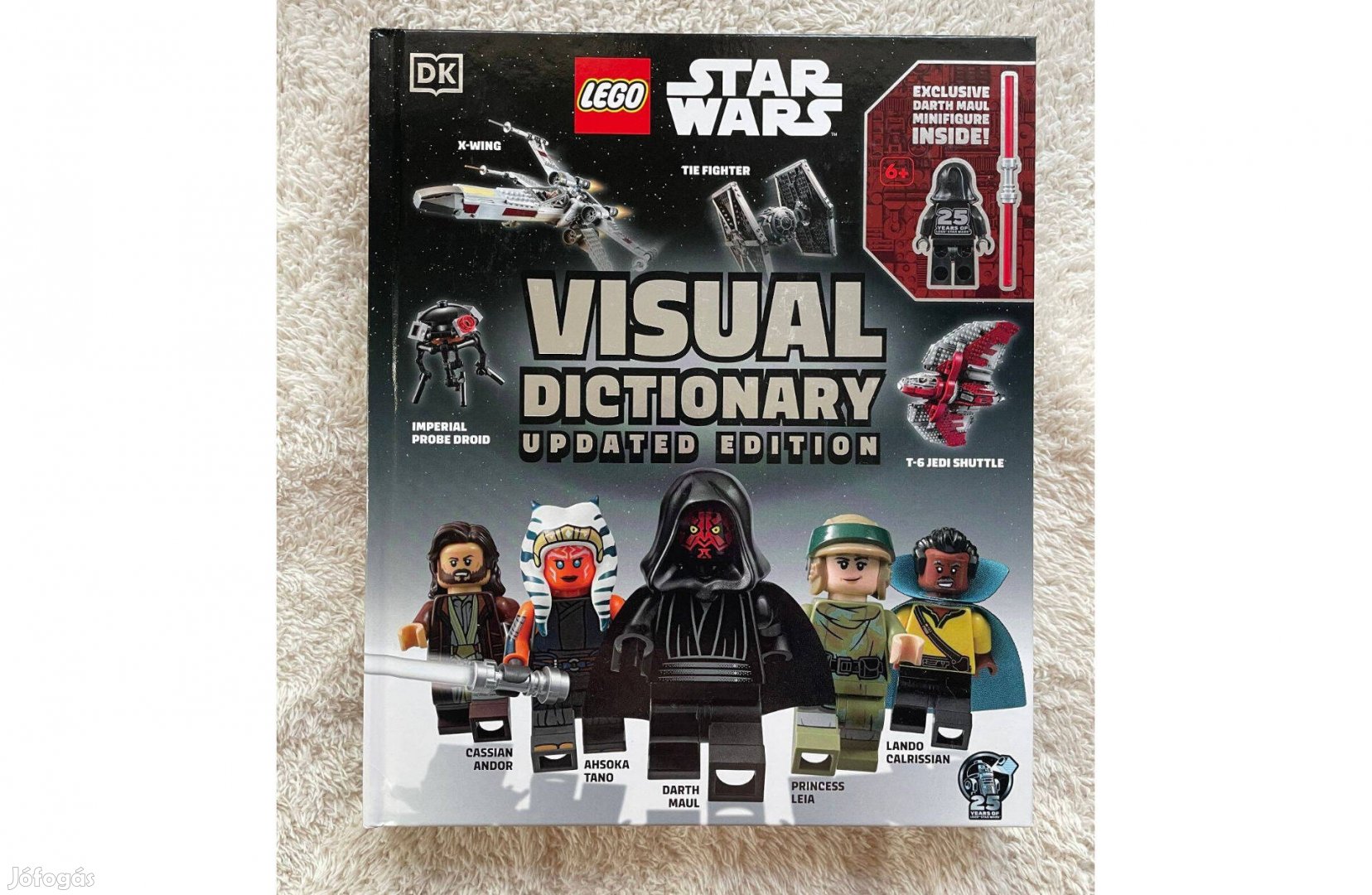 LEGO Star Wars Visual Dictionary Exclusive Darth Maul 25th
