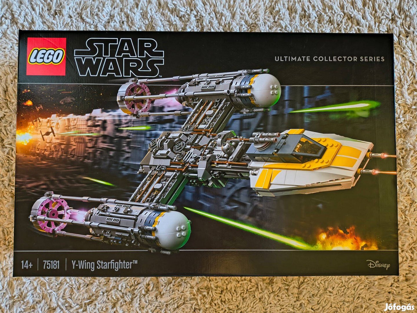 LEGO Star Wars Y-Wing Starfighter 75181 Új, Bontatlan