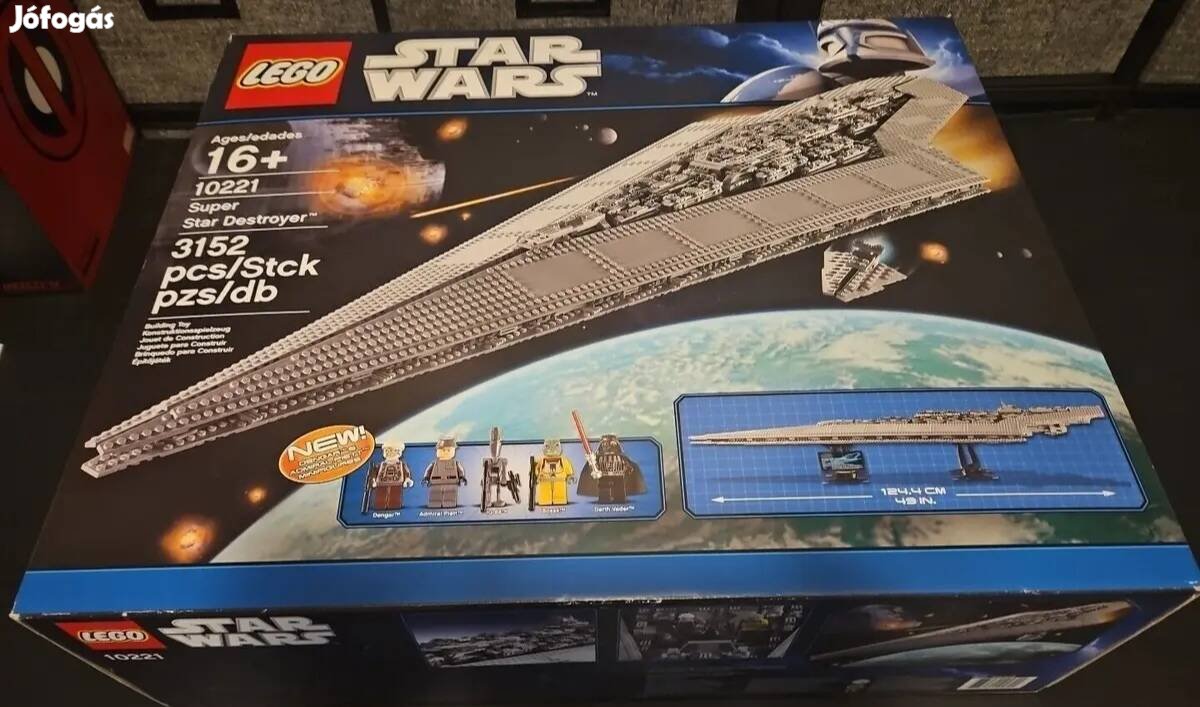 LEGO Star Wars: Super Star Destroyer (10221) Új/Bontatlan