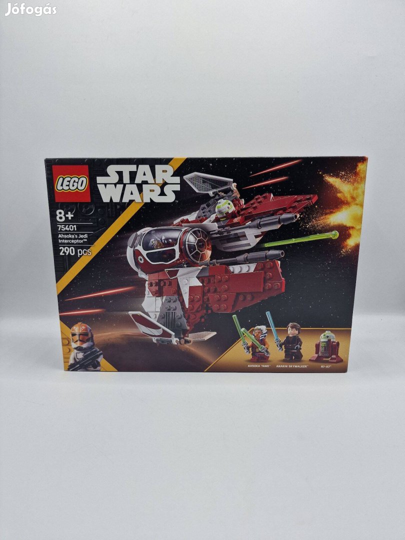 LEGO Star Wars - Ahsoka Jedi elfogóvadásza (75401), új