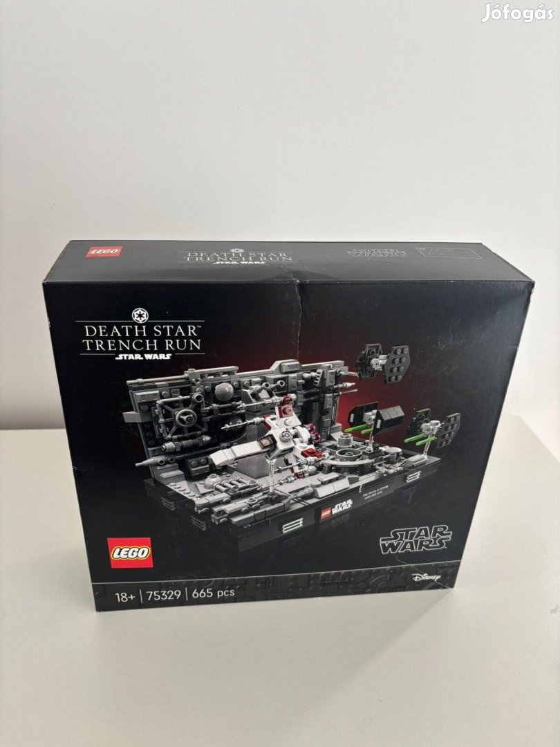 LEGO Star Wars - Halálcsillag árokfutam dioráma 75329