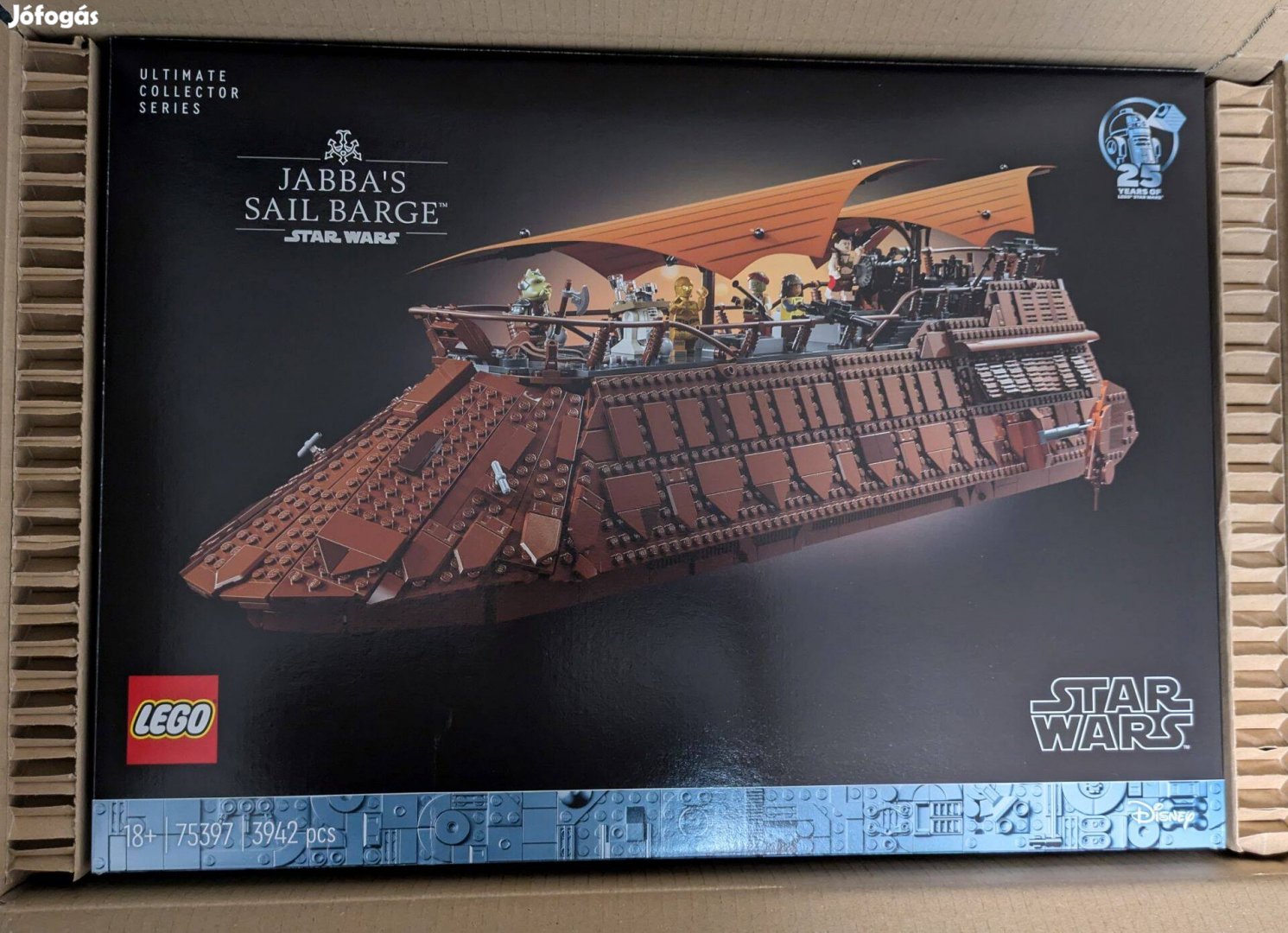 LEGO Star Wars - Jabba vitorlás bárkája 75397