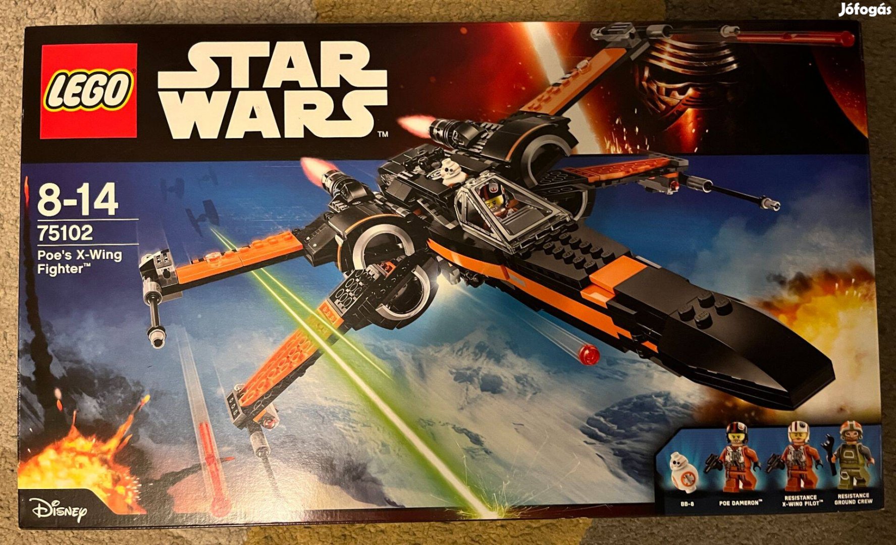 LEGO Star Wars - Poe X-szárnyú vadászgép - 75102