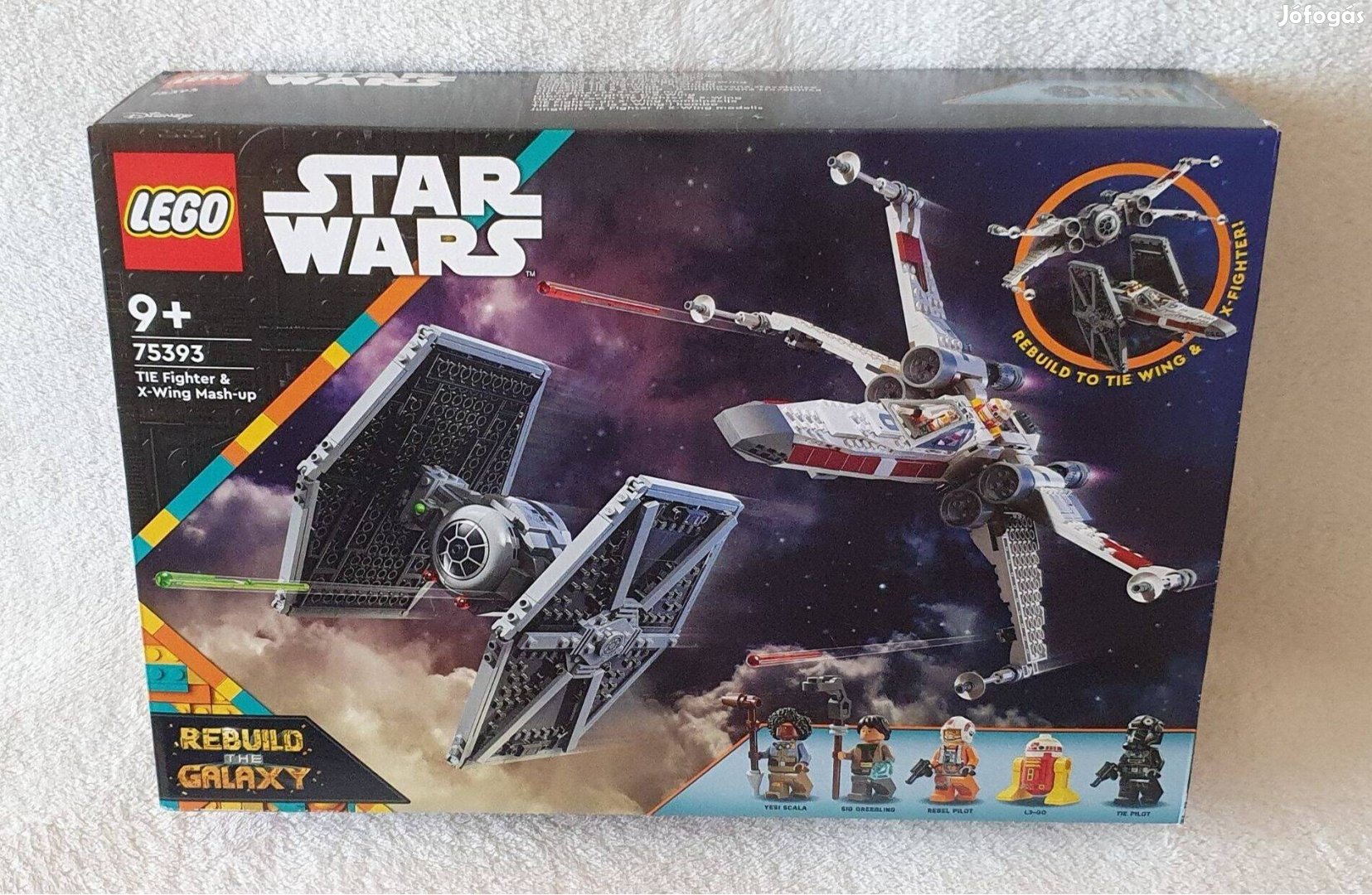 LEGO Star Wars - TIE Fighter és X-Wing mix (75393) Új!