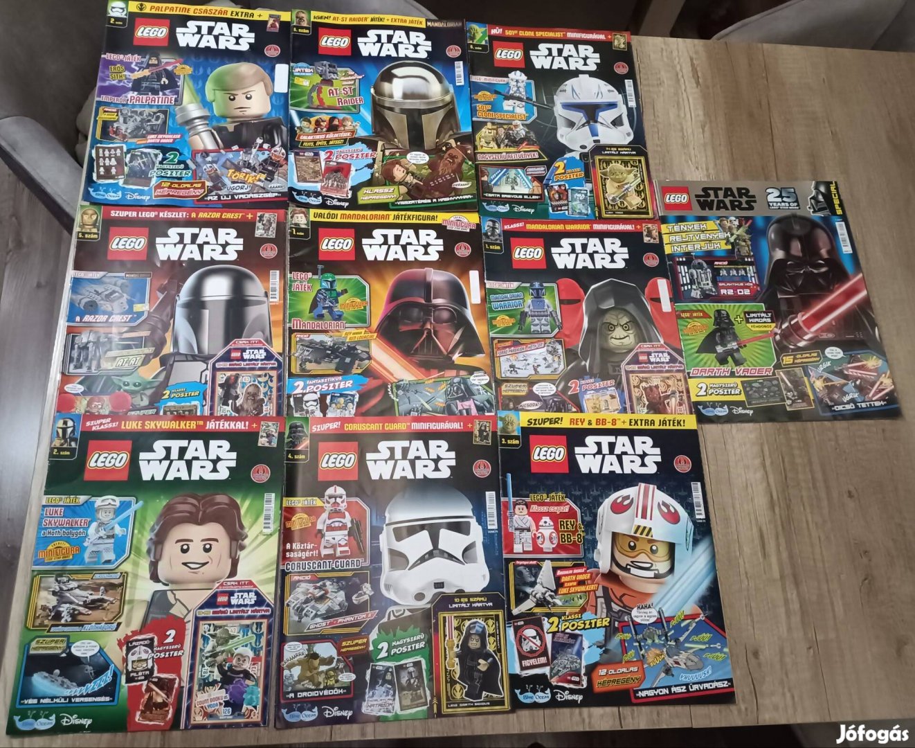 LEGO Star Wars magazin újság 10db