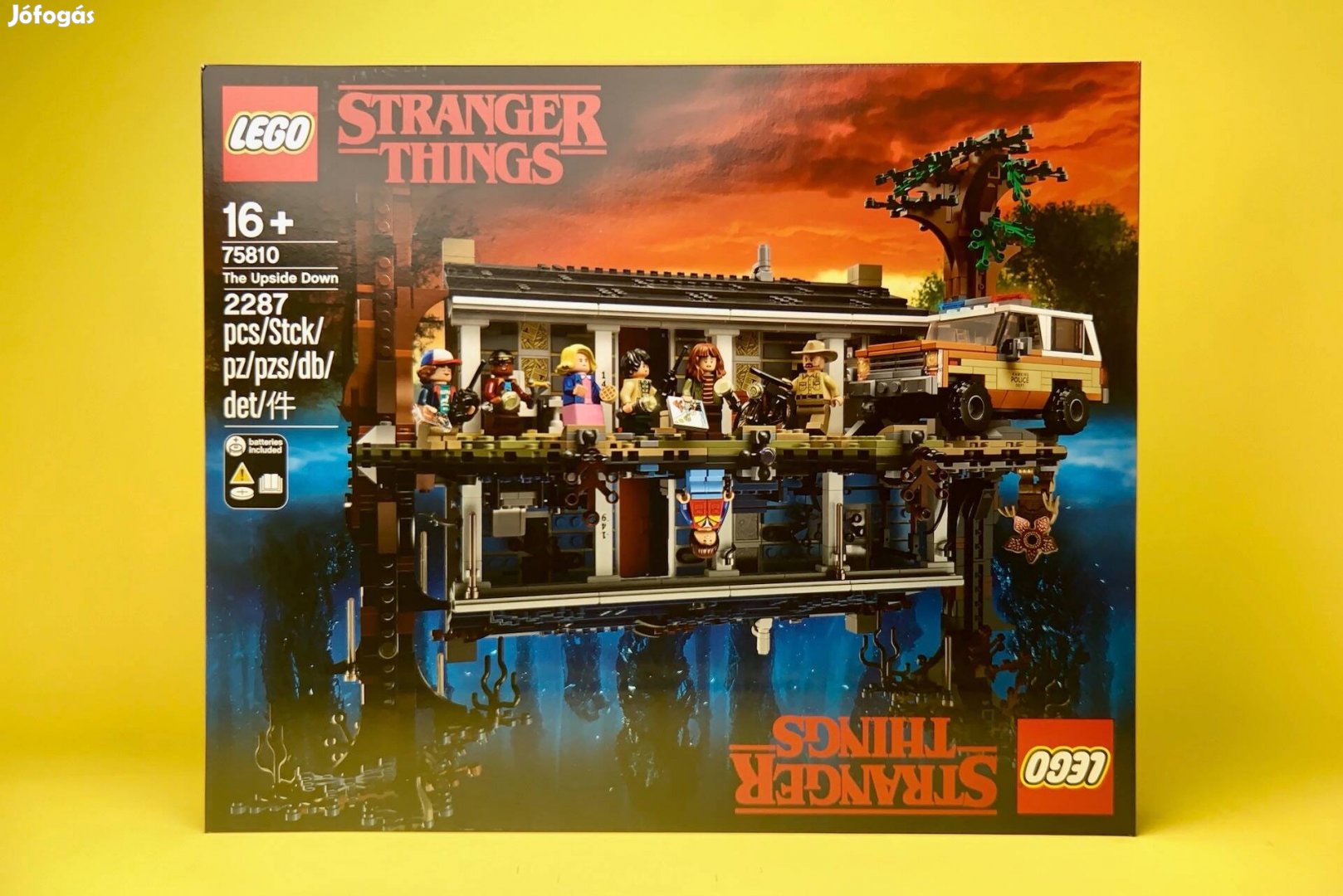 LEGO Stranger Things 75810 The Upside Down, Új, Bontatlan