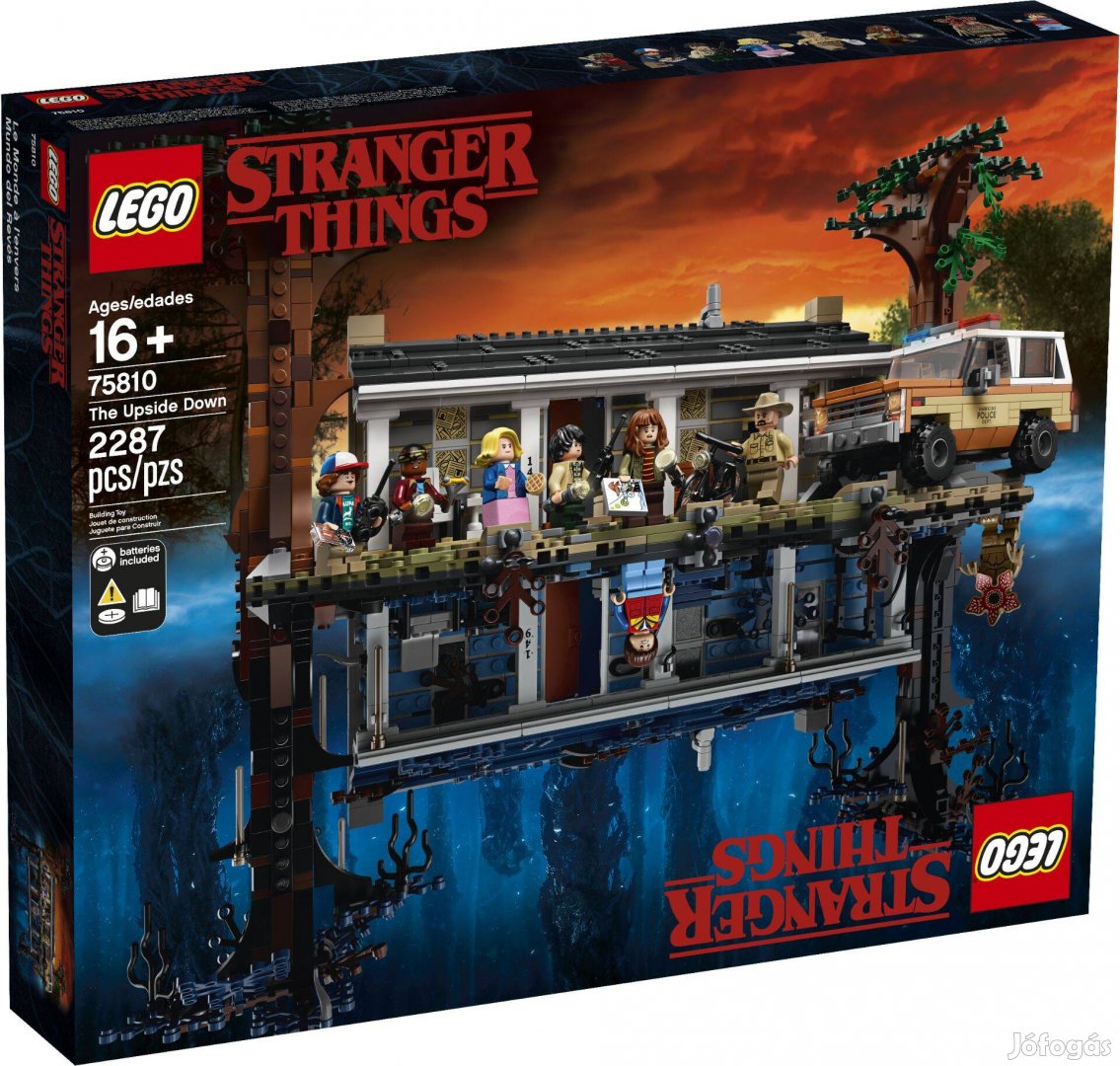 LEGO Stranger Things 75810 The Upside Down új, bontatlan