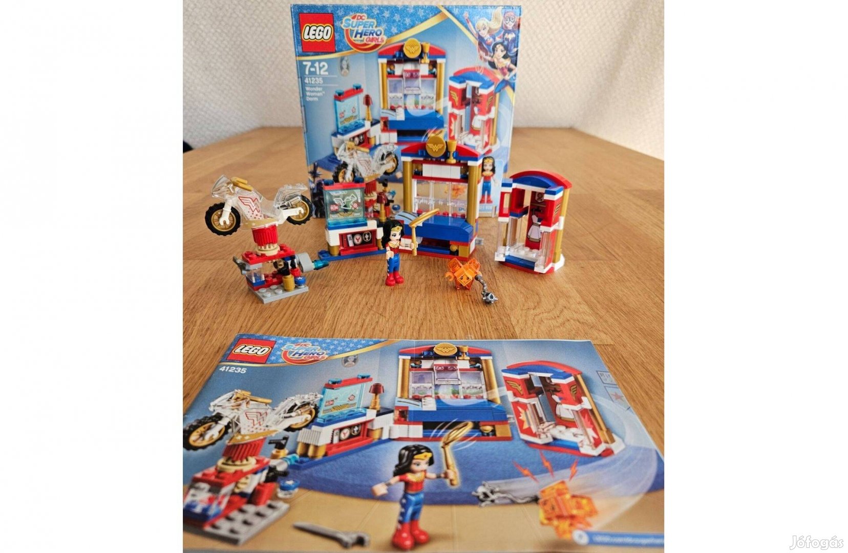 LEGO Super Heroes 41235 Wonder Woman Hálószobája Hiánytalan Dobozzal