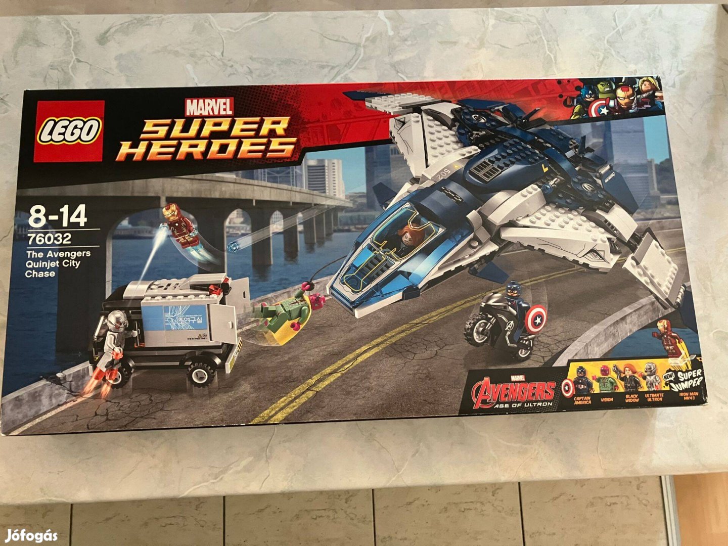 LEGO Super Heroes 76032 - A Bosszúállok Quinjet City üldözés (új, bont