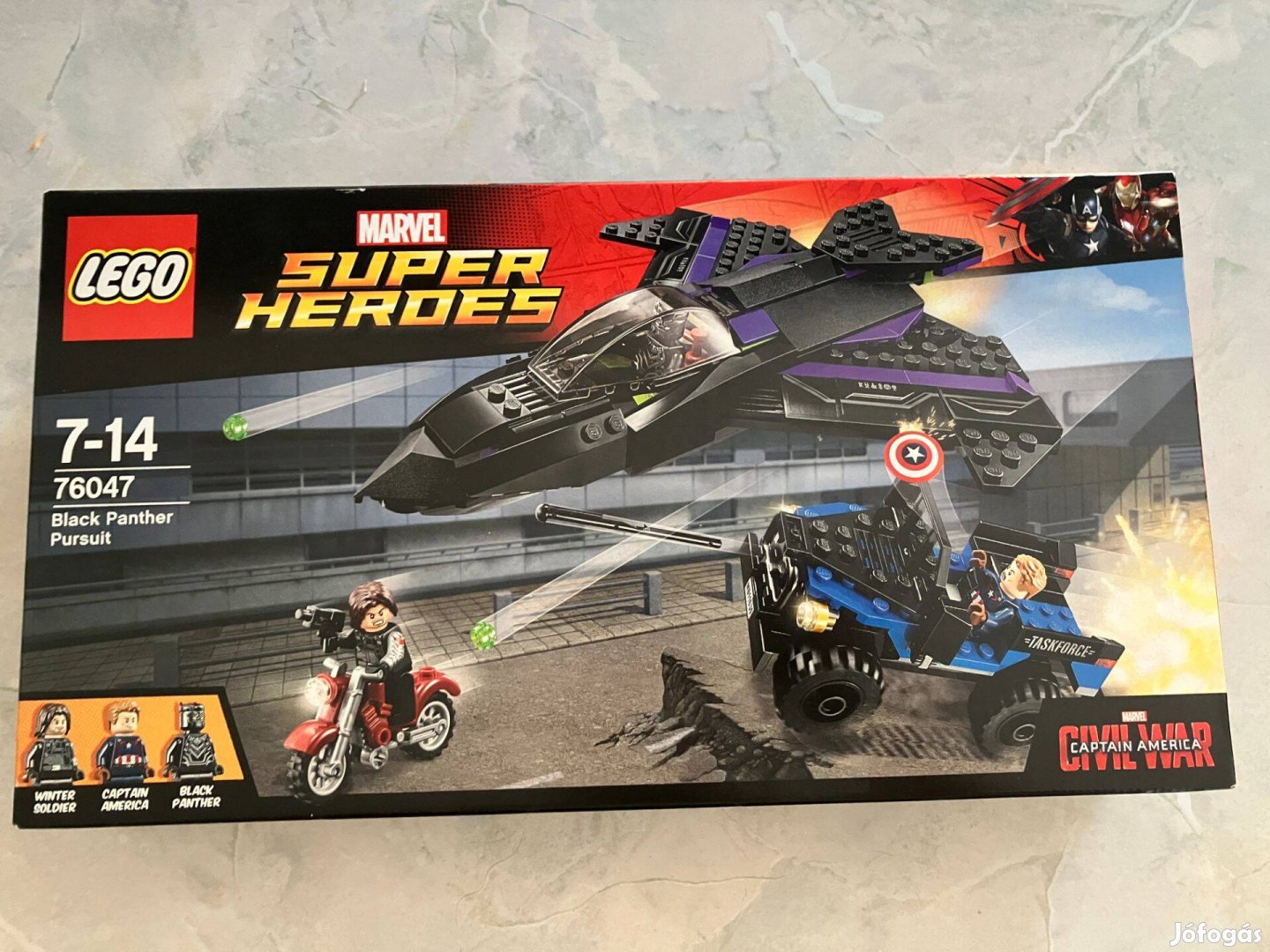 LEGO Super Heroes 76047 - Fekete párduc üldözése (új, bontatlan)