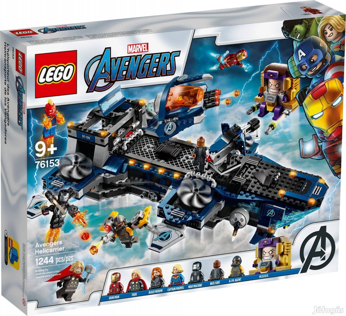 LEGO Super Heroes 76153 Avengers Helicarrier új, bontatlan