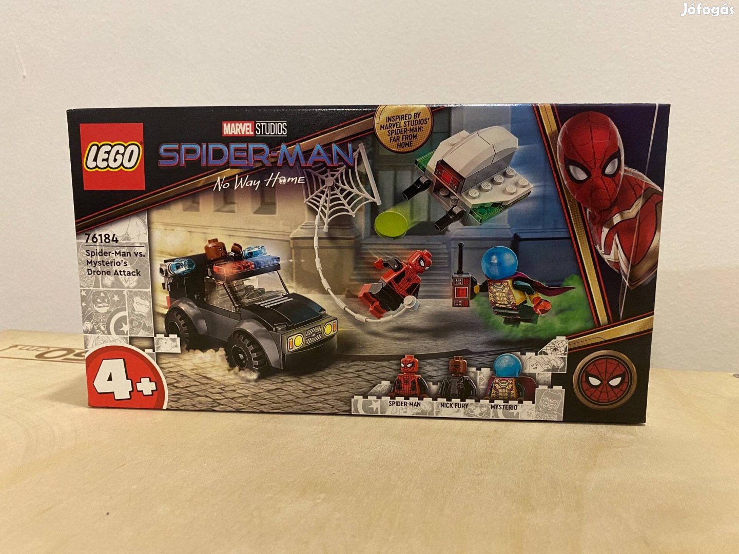 LEGO Super Heroes 76184 Pókember vs Mysterio dróntámadása