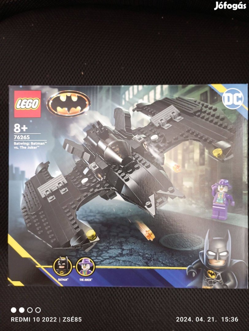 LEGO Super Heroes Denevérszárny: Batman vs. Joker 76265 (Új bontatlan)