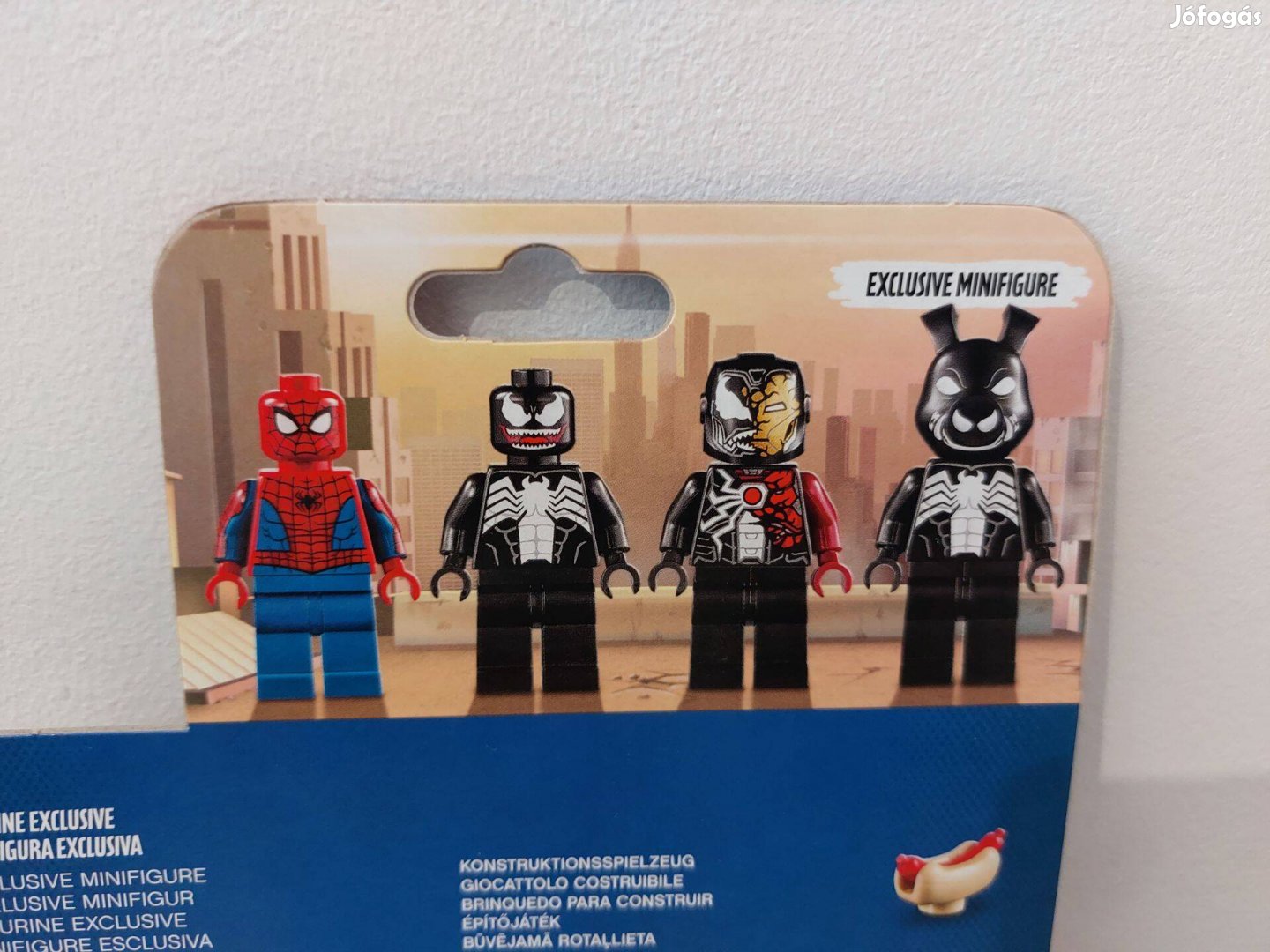 LEGO Super Heroes Pókember vs. Venom és Vas Venom 40454 új, bontatlan