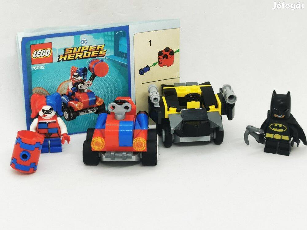 LEGO Super Heroes - Mighty Micros - Batman és Harley Quinn összecsapá