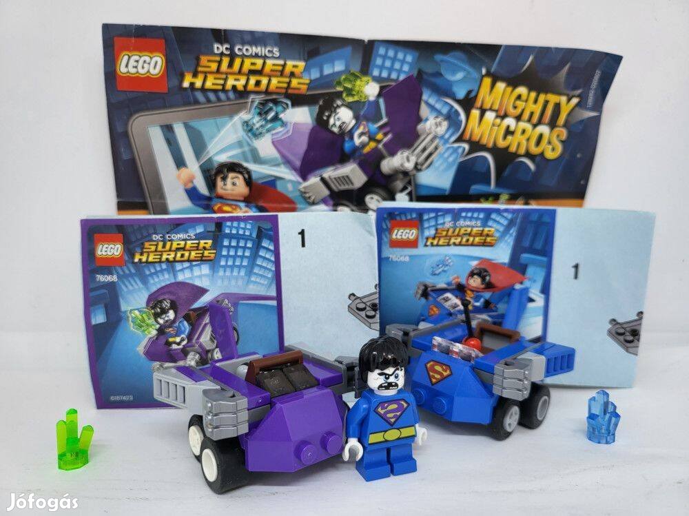 LEGO Super Heroes - Mighty Micros - Superman és Bizzaro összecsapása