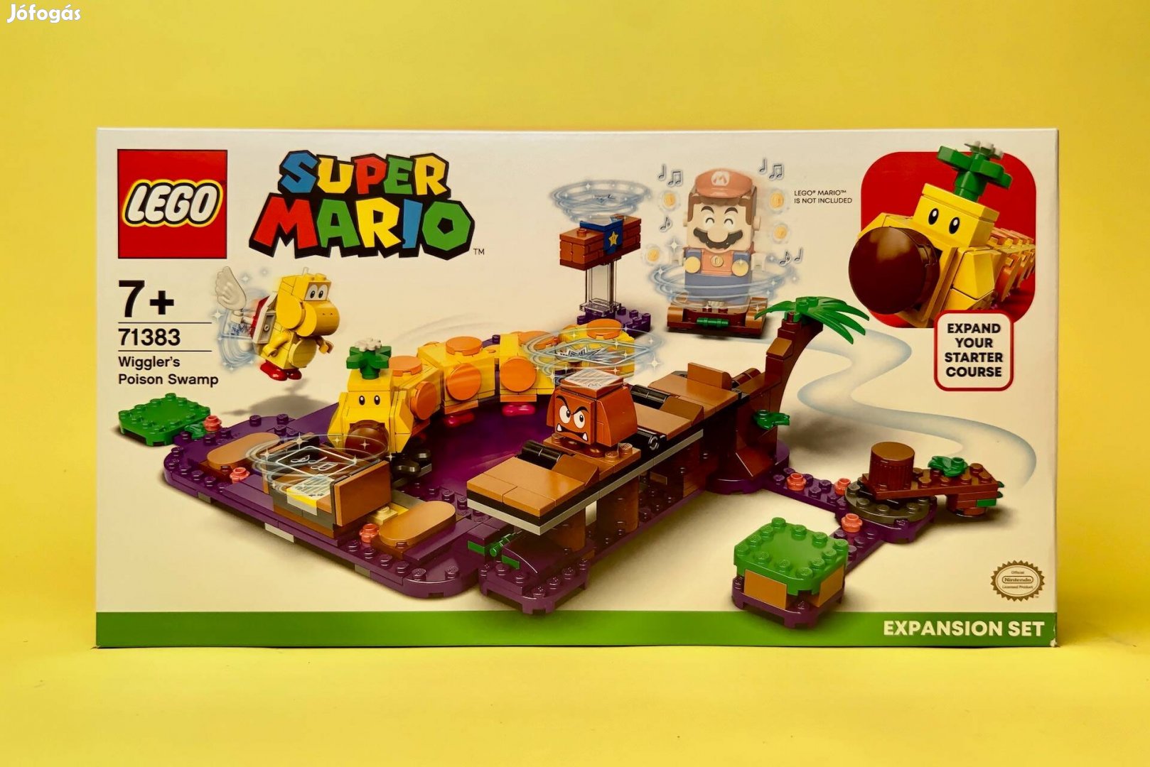 LEGO Super Mario 71383 Wiggler Mérgező mocsara, Új, Bontatlan