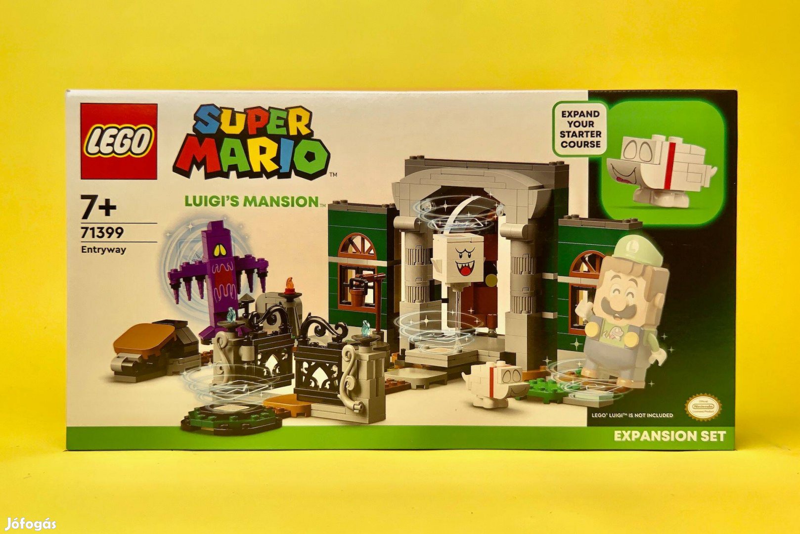 LEGO Super Mario 71399 Luigi's Mansion Entryway, Új, Bontatlan