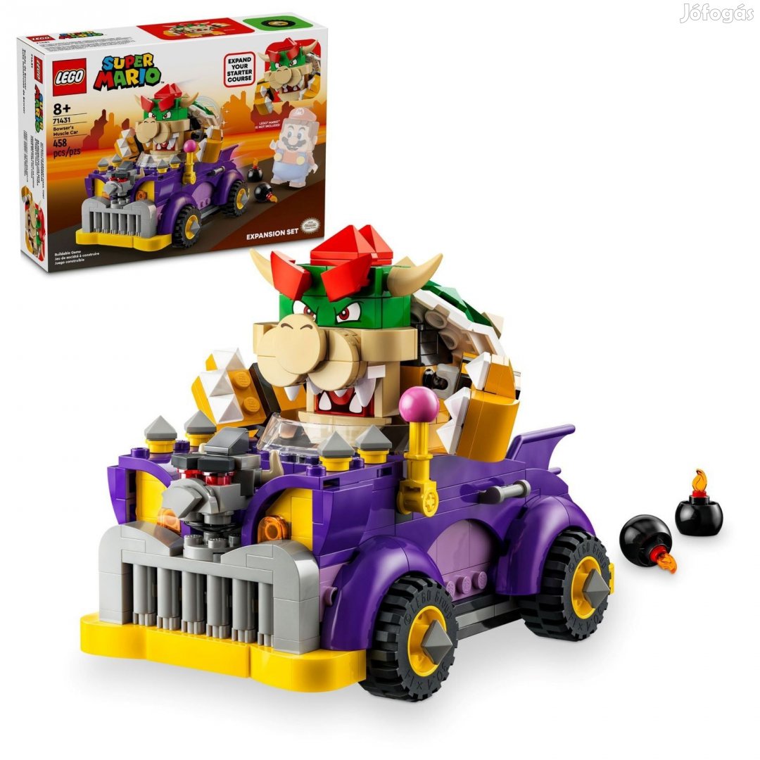 LEGO Super Mario 71431 Bowser izomautója kiegészítő szett - 71431