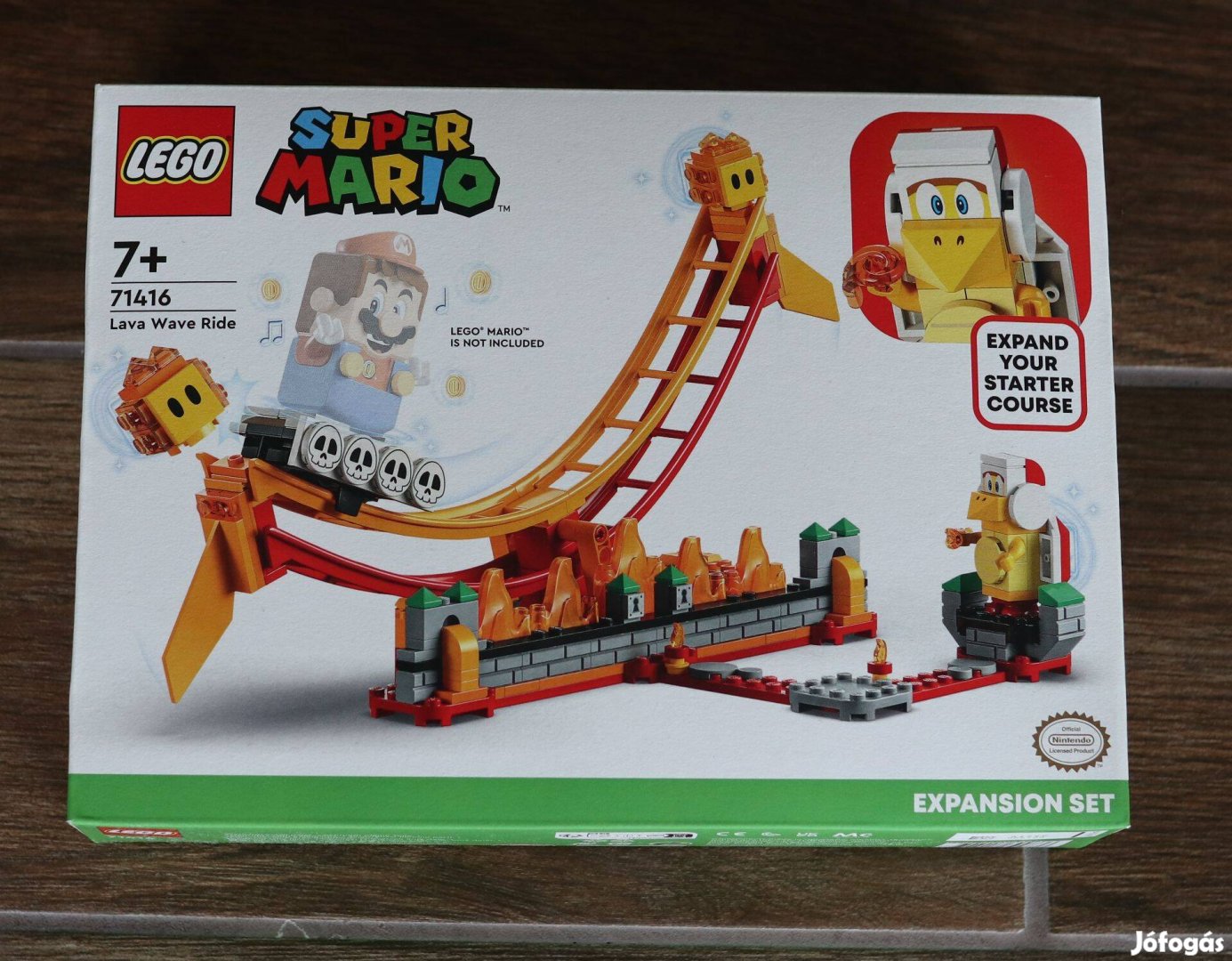 LEGO Super Mario - Lávahullám-lovaglás kiegészítő szett ( 71416 )