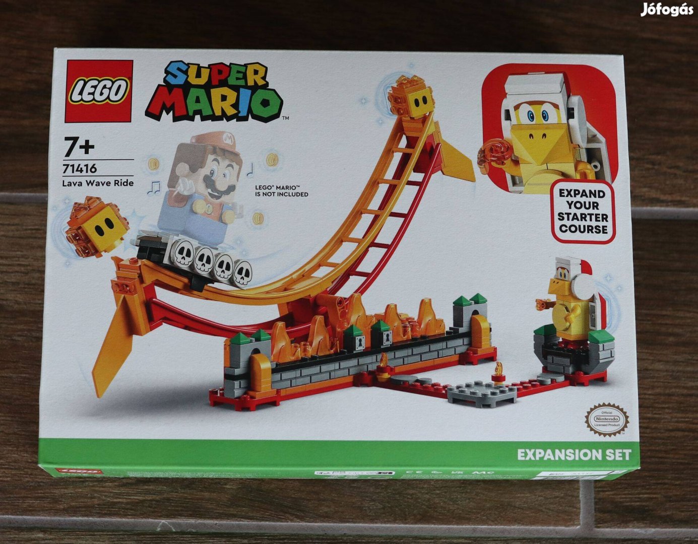 LEGO Super Mario - Lávahullám-lovaglás kiegészítő szett ( 71416 )