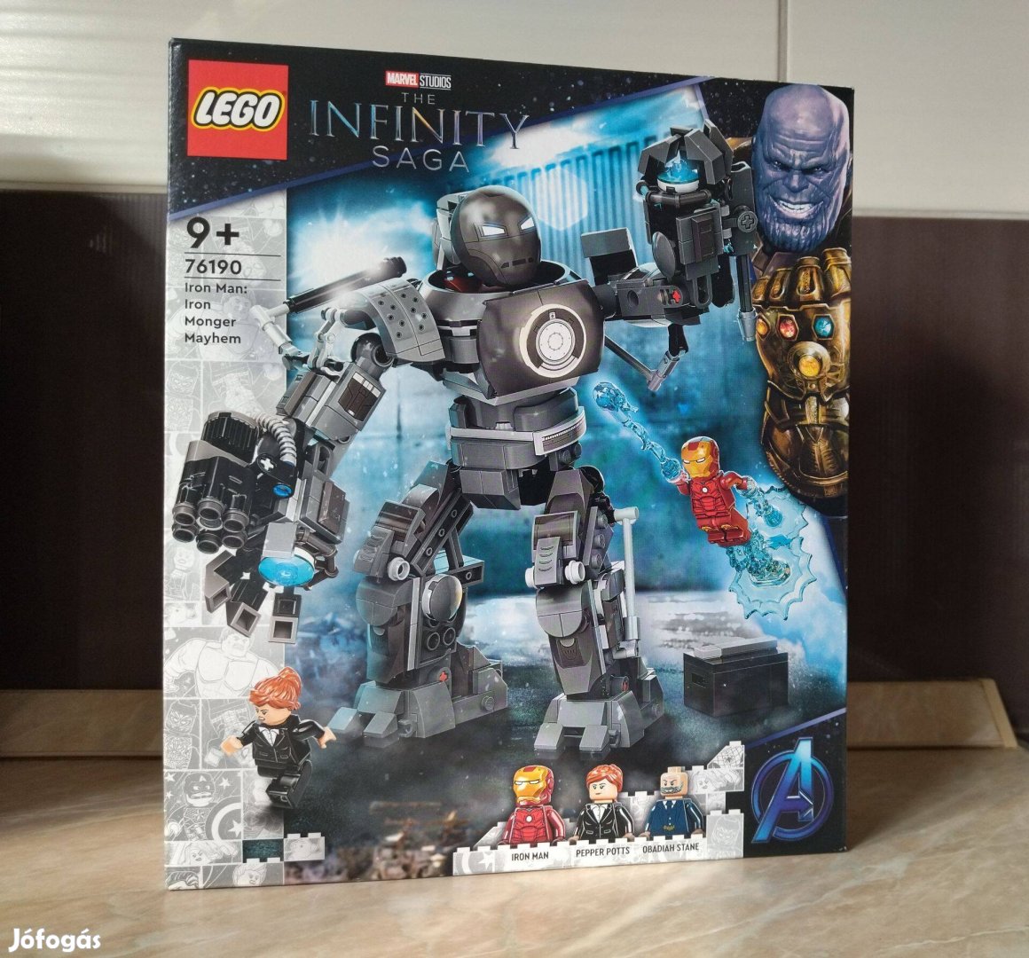 LEGO Superheroes Marvel 76190 - Vasember - Vasmángorló küzdelme (Új)