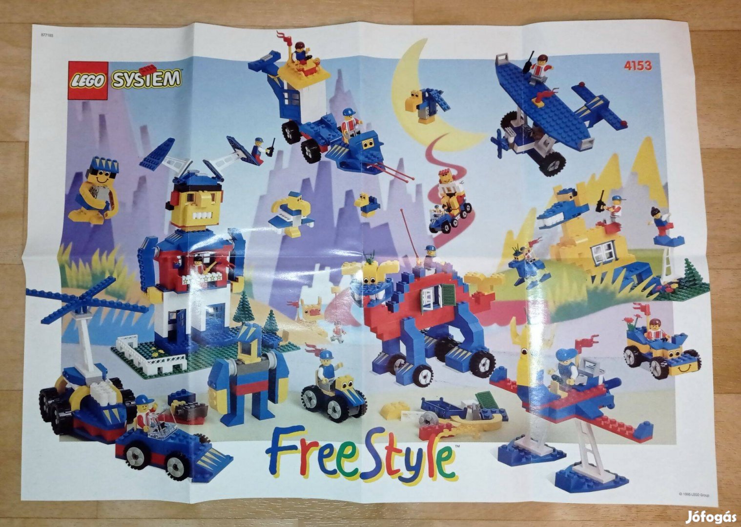 LEGO System 4153 - Freestyle Playcase (L), 5+ poszter