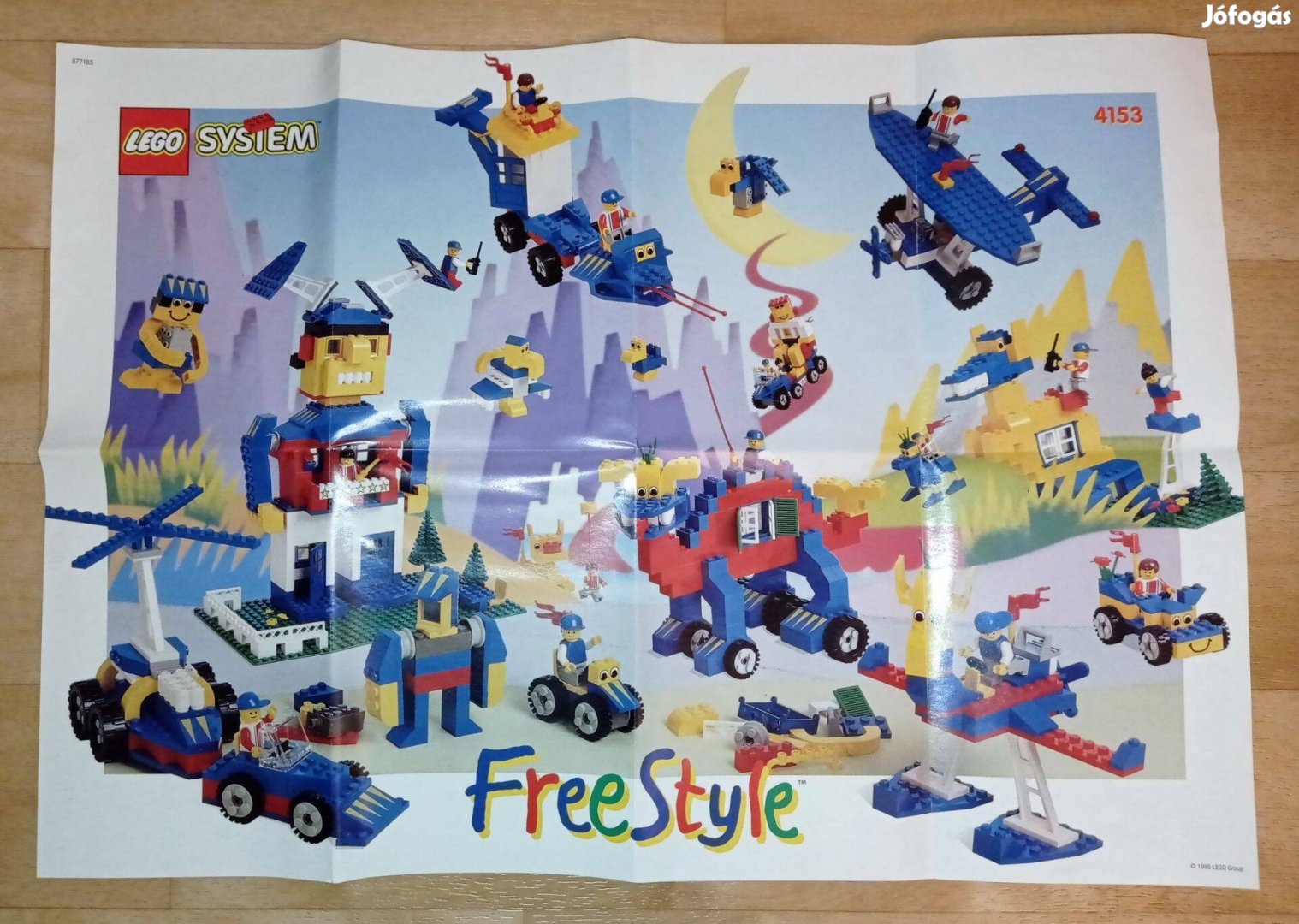LEGO System 4153 - Freestyle Playcase (L), 5+ poszter