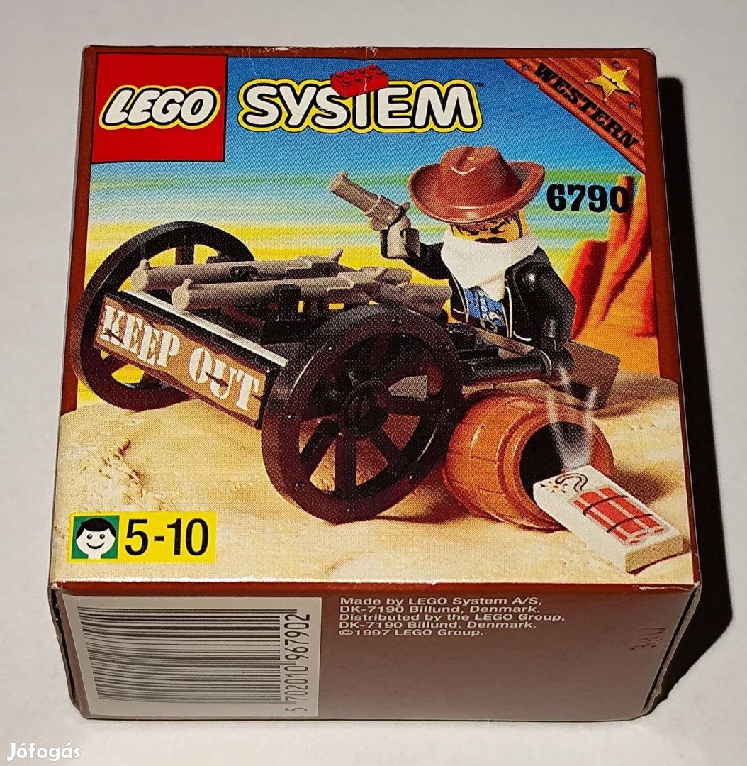 LEGO System Western, Cowboys 6790 - Bandits Wheelgun