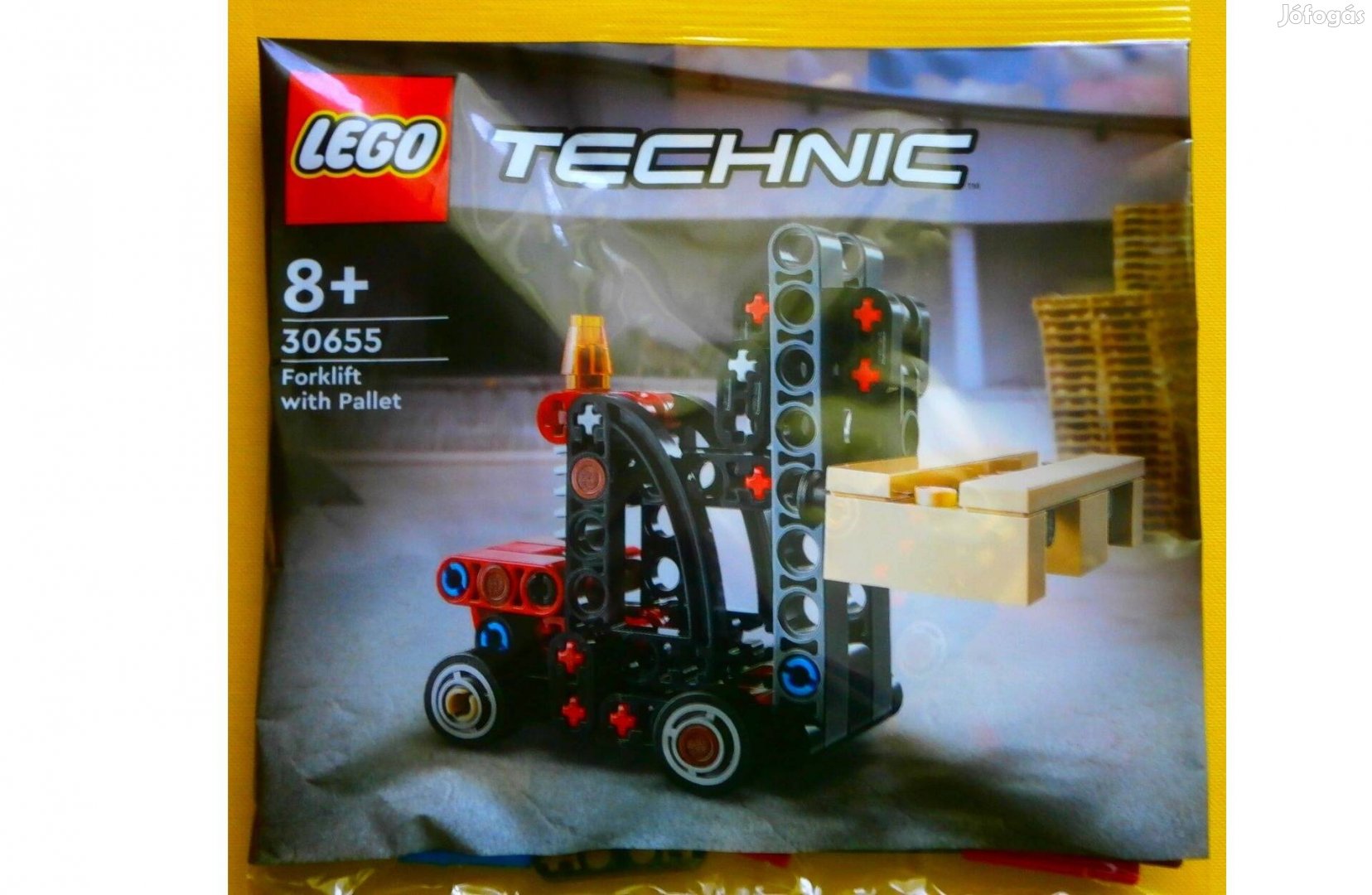 LEGO Technic 30655 Targonca raklappal - Új, bontatlan